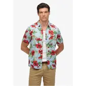 Superdry Hawaiian Print Kortärmad Skjorta