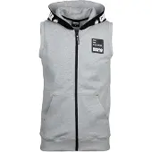 Gorilla wear Milwaukee SL Zipped Hoodie, Grey Melange