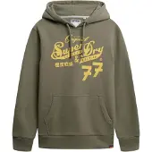 Superdry Leather & Boot Co Huvtröja