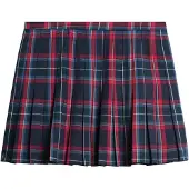 Superdry Mid Rise Check Kort Kjol