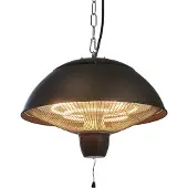 NSH Nordic Terrassvärmare 1500W takupphängd HORTUS, svart (211-306)
