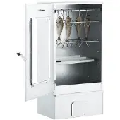 vidaXL BBQ Ugnsrökare med 1 kg träflis 44,5x29x83 cm