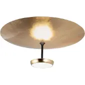 FABAS LUCE LED taklampa Yuko, dimbar, Vardagsrum / matsal, Metall, Modern, LED-taklampa