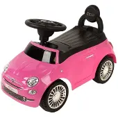 BabyTrold - Fiat 500 - Ride-On Car - pink