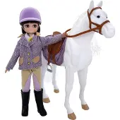 Lottie London Pony Äventyr Docka & Set | Leksaker för Flickor och Pojkar | Gåvor för 3-8 År | Liten 7,5 tum