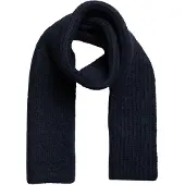 Superdry för kvinnor. W9310052A Marinblå ribbstickad halsduk Essential (OSFA), Casual, Nylon, Marino