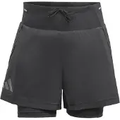 Adidas - Trail running-kläder dam - Xploric 2In1 Short W Black för UnisexUll - Storlek M - Svart