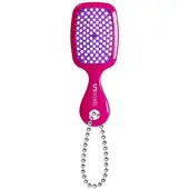 UNbrush Super Mini Keychain - Pink Burst Detangling brush 1 st