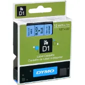 Dymo 45016 Märkband Polyester Bandfärg: Blå Skriftfärg: Svart 12 mm 7 m