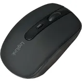 Logilink ID0078A WiFi mus Bluetooth Optisk Svart 4 Knappar 1600 dpi Scrollwheel