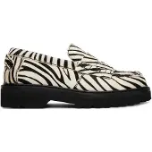 Tommy Hilfiger Tommy Jeans Archive Zebra Print Cleat Penny Loafers