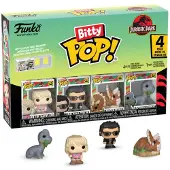 Jurassic Park Bitty Triceratops-figur (4-pack)