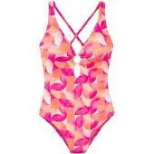 LASCANA Baddräkt orange / aprikos / persika / rosa