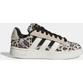 Adidas Låg sneaker 'GRAND COURT ALPHA' beige / mörkbrun / svart / vit