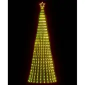 Vidaxl Konisk Ljusslinga, 475 Varma Vita LED, 247 Cm