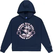 Ocean pacific Sweatshirt 'Ningaloo' marinblå / rosa / vit