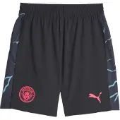Puma Mens CB Promo Manchester City FC Fotbollsshorts (Mörkblått)