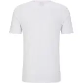 BOSS Thinking 1 Signature Logo Regular T-Shirt för herrar (Vit)