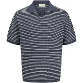 Jack & Jones Nantucket Knit Split Neck Kortärmad Polotröja
