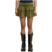 Superdry Tiered Jersey Kort Kjol