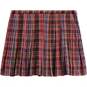 Superdry Mid Rise Check Kort Kjol