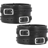 GoolRC 2 st Breda Lädermanschettarmband Justerbart Punk Konstläder Armband Bälte