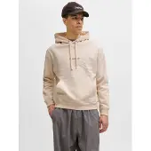 Jack & Jones Sweatshirt 'JORNorrebro' mörkorange / ullvit