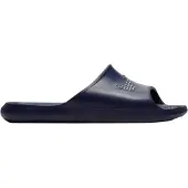Nike Victori One Swoosh Sliders för herrar (Marinblått/vit)