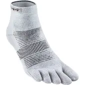 Injinji Men's Run Lightweight Mini-Crew Grey