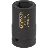 Ks Tools 1 6-kantig hylsa SW 27 mm 516.1182