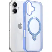 Torras Ostand Spin-fodral för iPhone 16 (Blå)