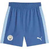 Puma Mens CB Promo Manchester City FC Fotbollsshorts (Blå sjö)