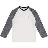 Farah Raglan-baseballtröja för barn (Grått)
