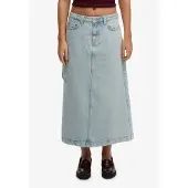 Superdry Denim Cargo Maxi Lång Kjol