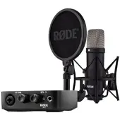 Røde NT1 Signature Black + AI-1 Studio Kit MK2 - komplett studio-set (NT1S-AI-1 KIT MK2)