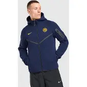 Nike Inter Milan Tech Fleece Full Zip Hoodie, blå