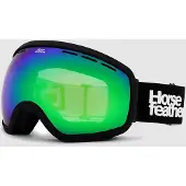Horsefeathers Knox Black (+Bonus Lens) incl Case Goggle mirror green