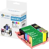 G&G Bläck Kompatibel Svart, Cyan, Magenta, Gul NH-R00903XLBKCMY-B1-REMAN-EU GP-H903XLBKCMY-4P