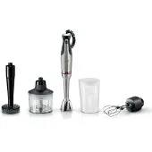 Bosch Serie 8 MSM8M936, Stavmixer, Iskrossning, 1500 W, Svart, Rostfritt stål