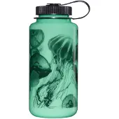 Nalgene 1 L Wm Bottle Glow With Black Jellyfish