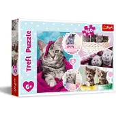 Trefl Pussel 160 element - Söta katter