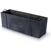 Prosperplast Urbi Case Beton Effect W Collection 58x18x19.5 Cm Blomkruka