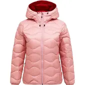 Peak Performance Women's Helium Down Hood Jacket Warm Blush