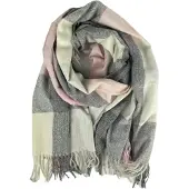 Kumixi Halsduk 'Fransen' blandade färger / rosa