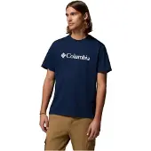 Columbia T-shirt 'CSC' marinblå / vit