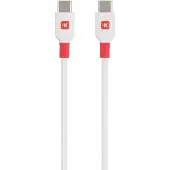 Skross USB-C Kabel USB 2.0 USB-C 2.00 m Vit SKCA0020C-C200CN