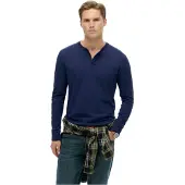 Superdry Classic Essential Grandad T-shirt Med Lång ärm