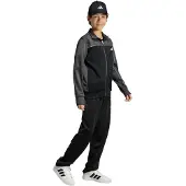 Adidas Träningsdräkt mörkgrå / svart / vit