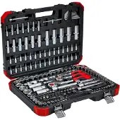 Gedore R45603172 Hylsnyckelsats 1/4, 3/8, 1/2 172 delar 3300058