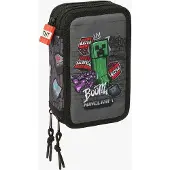 Minecraft Triple Minecraft Graffiti Pennfodral 37 Enheter